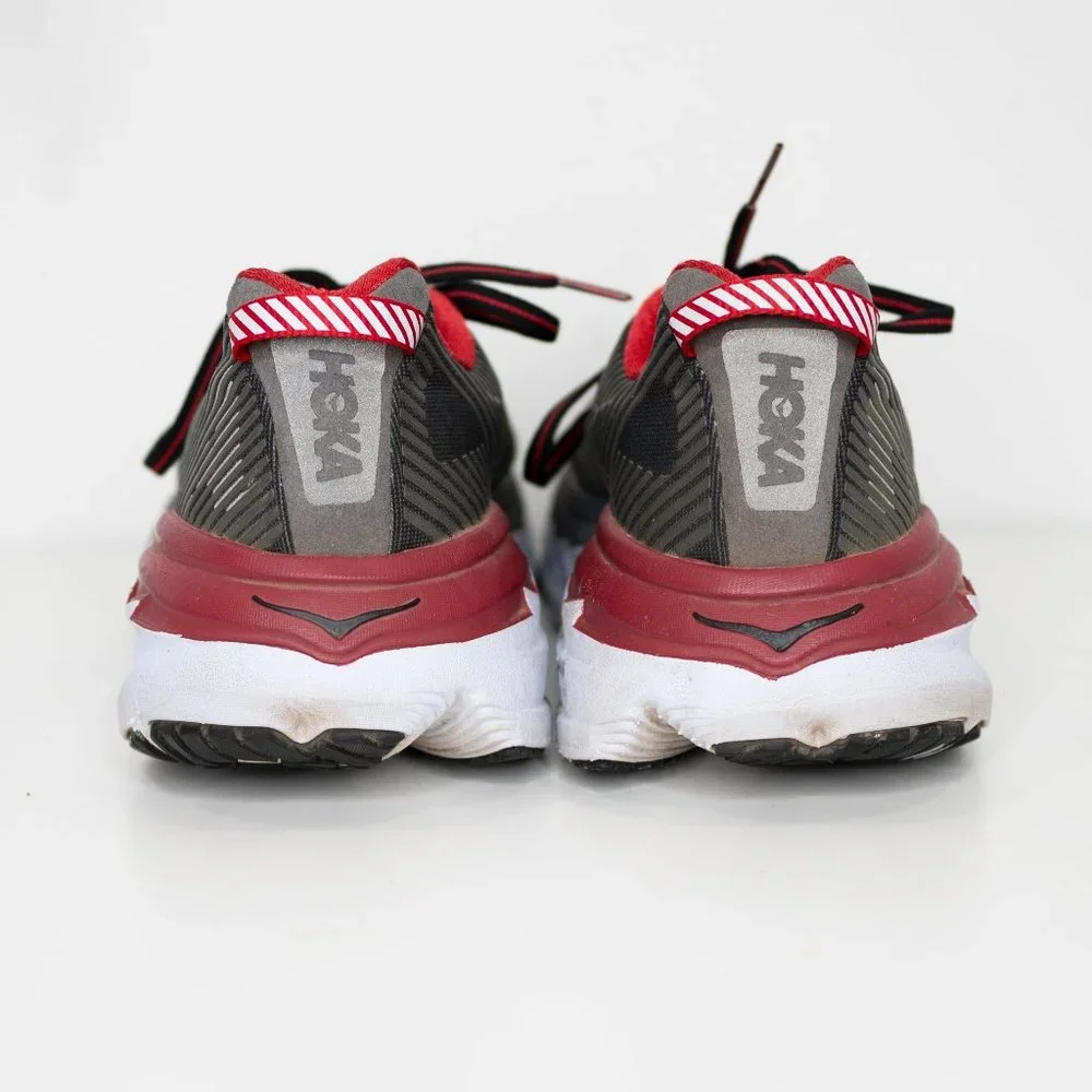 HOKA ONE ONE Bondi 5 Neutral Black/Formula One Mesh Running Shoes - Picture 4 of 7